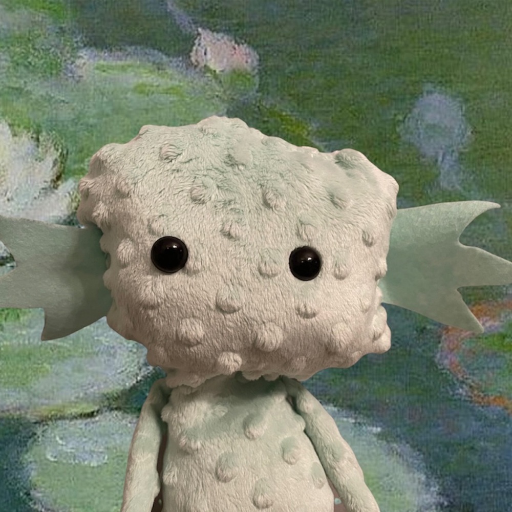 Custom Axolotyl Plush